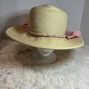 Sun n’ Sand straw summer hat. Adjustable band, UPF 50+.